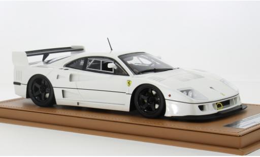 Ferrari F40 1/18 Tecnomodel LM metallise weiss 1996 1:18 modellino in miniatura