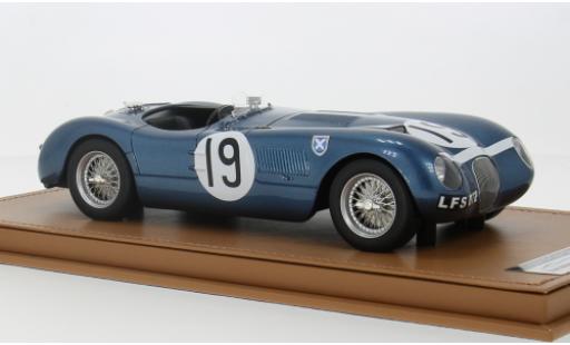 Jaguar C-Type 1/18 Tecnomodel Spider RHD No.19 Ecurie Ecosse Goodwood 1953 1:18 modellino in miniatura