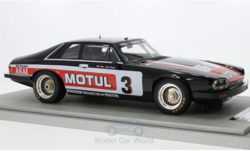 Jaguar XJS 1/18 Tecnomodel RHD No.3 Team Motul Tourist Trophy 1982 T.Walkinshaw/C.Nicholson modellino in miniatura