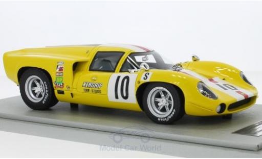 Lola T70 1968 1/18 Tecnomodel MK3 RHD No.10 12h Sebring 1968 A.Axelsson/J.Bonnier modellino in miniatura