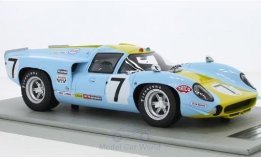 Lola T70 1968 1/18 Tecnomodel MK3 RHD No.7 24h Le Mans 1968 S.Axelsson/U.Norinder modellino in miniatura