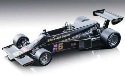 Lotus 77 1/18 Tecnomodel F1 No.6 John Player Team John Player Special Formel 1 GP Brasilien 1976 M.Andretti modellino in miniatura