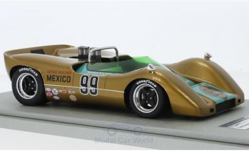 McLaren M6 1/18 Tecnomodel B RHD No.99 USRRC Laguna Seca 1968 M.Solana modellino in miniatura