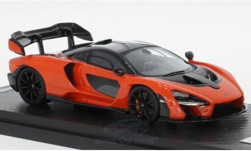 McLaren Senna 1/18 Tecnomodel orange 2018 modellino in miniatura