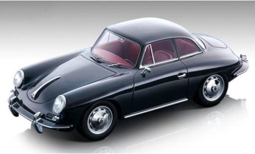 Porsche 356 1/18 Tecnomodel Karmann Hardtop grigio 1961 modellino in miniatura