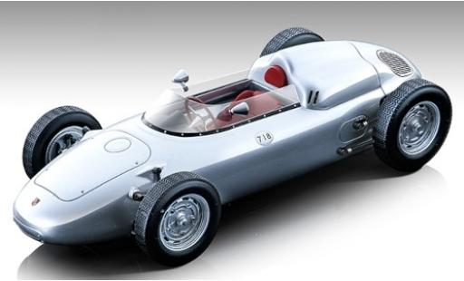 Porsche 718 1/18 Tecnomodel F2 Formel 2 1960 Pressefahrzeug modellino in miniatura