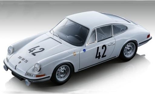 Porsche 911 1/18 Tecnomodel S No.42 Auguste Veuillet 24h Le Mans 1967 R.Buchet/H.Linge modellino in miniatura
