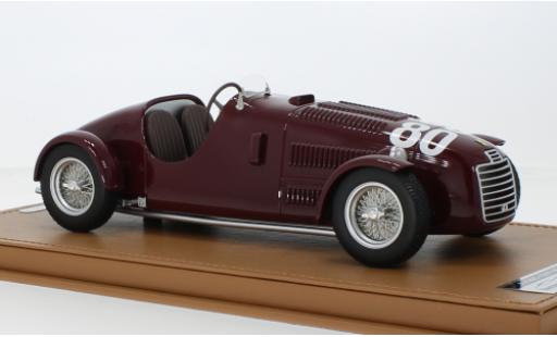 Ferrari 125 1/18 Tecnomodel C RHD No.80 Circuit Di Parma 1947 modellino in miniatura