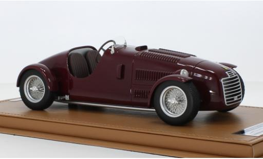 Ferrari 125 1/18 Tecnomodel C rosso foncé RHD 1947 modellino in miniatura