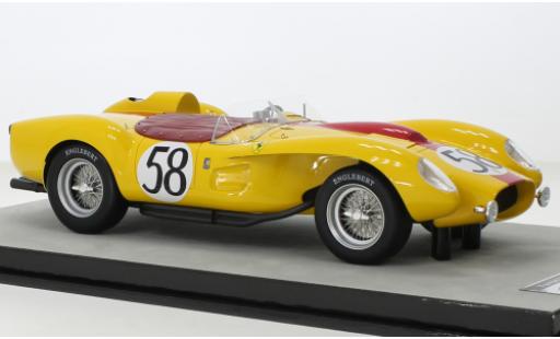 Ferrari 250 1/18 Tecnomodel TR Pontoon-Fender No.58 Ecurie Francorchamps 24h Le Mans 1958 modellino in miniatura