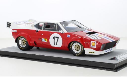 Ferrari 308 1/18 Tecnomodel GTB4 LM No.17 N.A.R.T. 24h Le Mans 1975 modellino in miniatura
