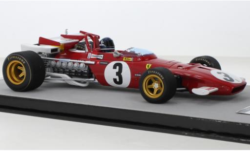 Ferrari 312 1/18 Tecnomodel B No.3 Formel 1 GP Mexiko 1970 modellino in miniatura