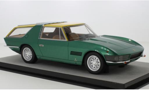 Ferrari 330 1/18 Tecnomodel GT 2+2 Shooting Brake metallise vert/giallo 1967 modellino in miniatura