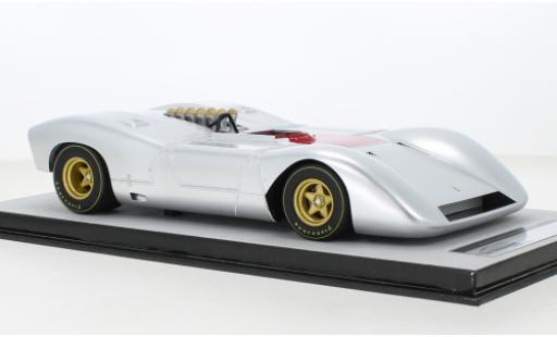 Ferrari 612 1/18 Tecnomodel Can-Am matt-grigio RHD 1968 modellino in miniatura