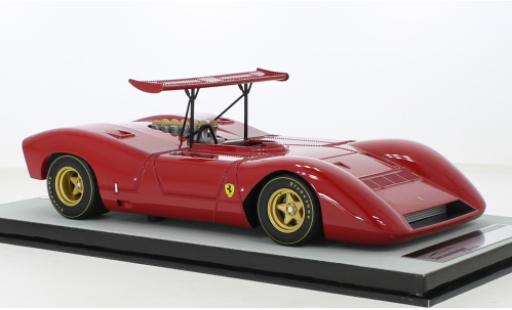 Ferrari 612 1/18 Tecnomodel Can-Am rosso RHD Can-Am 1968 modellino in miniatura