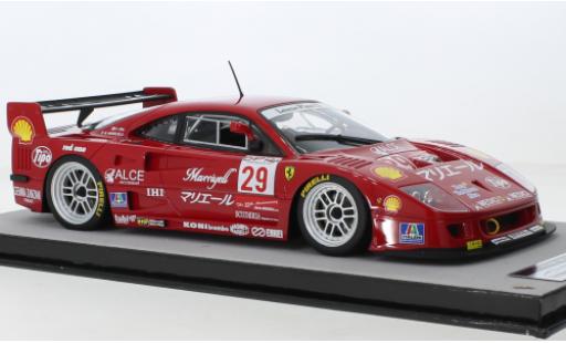 Ferrari F40 1/18 Tecnomodel GTE No.29 BPR Suzuka 1996 modellino in miniatura
