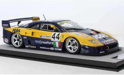 Ferrari F40 1/18 Tecnomodel GTE No.44 24h Le Mans 1996 modellino in miniatura