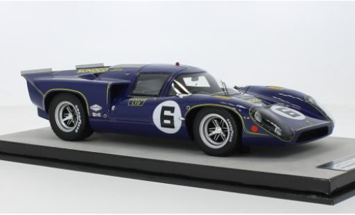 Lola T70 1/18 Tecnomodel Mk3B GT RHD No.6 Team Sunoco Sunoco 24h Daytona 1969 modellino in miniatura