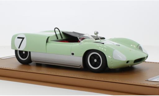 Lotus 19 1/18 Tecnomodel RHD No.7 USAC Championship Laguna Seca 61 modellino in miniatura