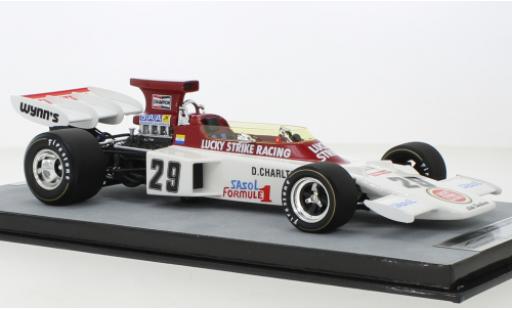 Lotus 72 1/18 Tecnomodel D No.29 Lucky Strike Formel 1 GP Großbritannien 19 modellino in miniatura