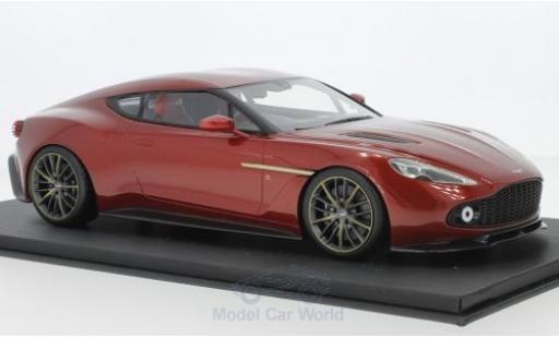 Aston Martin Vanquish 1/18 Top Speed Zagato rosso RHD 2017 modellino in miniatura