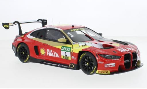 Bmw M4 1/18 Top Speed GT3 No.1 Schubert Motorsport DTM 2023 1:18 modellino in miniatura