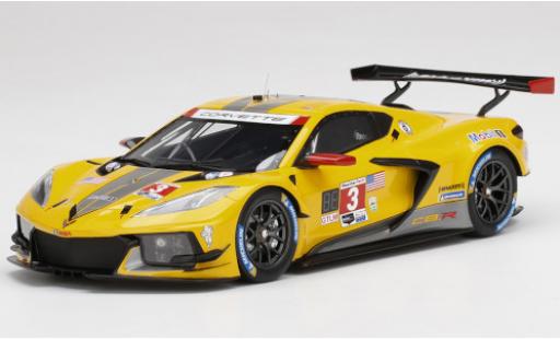 Chevrolet Corvette 1/18 Top Speed C8.R No.3 Racing IMSA 24h Daytona 2021 N.Catsburg/G.Taylor/A.Garcia modellino in miniatura