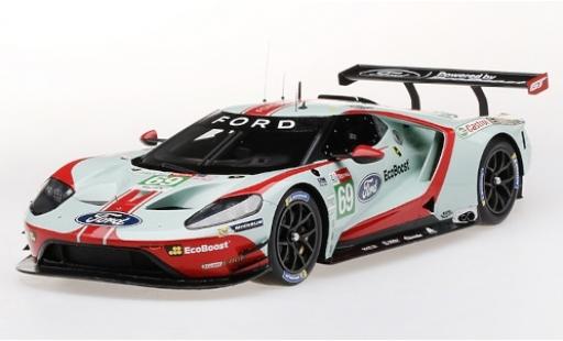 Ford GT 1/18 Top Speed No.69 Chip Ganassi Team USA EcoBoost 24h Le Mans 2019 R.Briscoe/S.Dixon/R.Westbrook modellino in miniatura