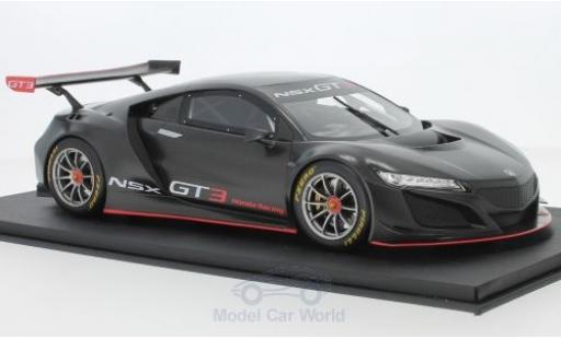 Honda NSX 1/18 Top Speed GT3 matt-grigio 2017 Presentation modellino in miniatura