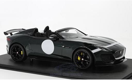 Jaguar F-Type 1/18 Top Speed Project 7 metallico verde RHD 2015 modellino in miniatura