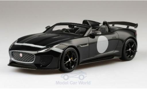 Jaguar F-Type 1/18 Top Speed Project 7 nero RHD modellino in miniatura