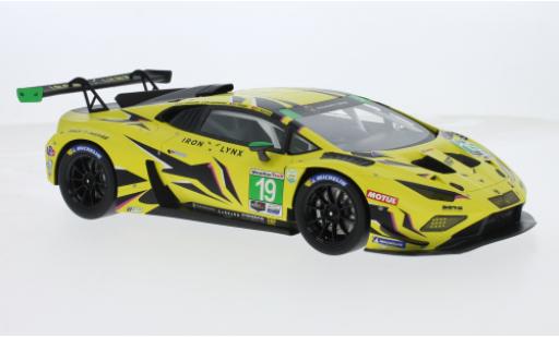 Lamborghini Huracan 1/18 Top Speed GT3 EVO 2 No.19 Iron Lynx IMSA 24h Daytona 2023 1:18 modellino in miniatura