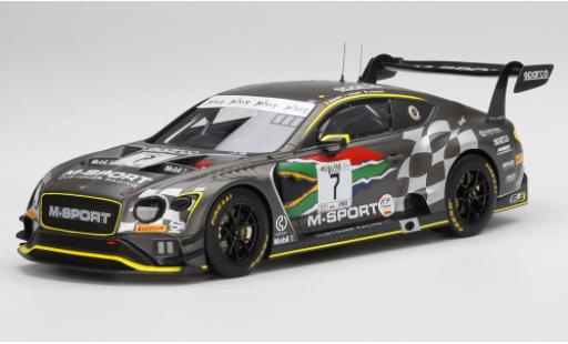 Bentley Continental 1/18 Top Speed GT3 No.7 M-Sport Team Intercontinental GT Challenge 9h Kyalami 2020 modellino in miniatura