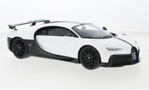 Bugatti Chiron 1/18 Top Speed Pur Sport bianco modellino in miniatura