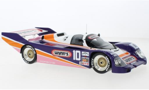 Porsche 962 1987 1/18 Top Speed No.10 Hotchkis Racing Wynns IMSA 24h Daytona modellino in miniatura