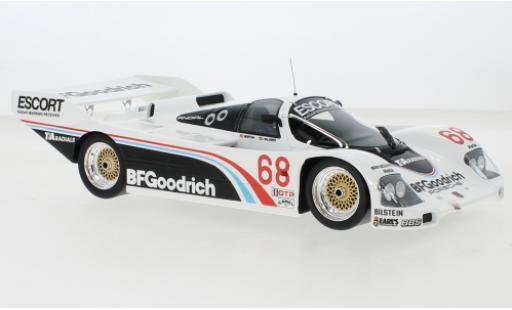 Porsche 962 1986 1/18 Top Speed No.68 BF Goodrich IMSA Road Atlanta modellino in miniatura