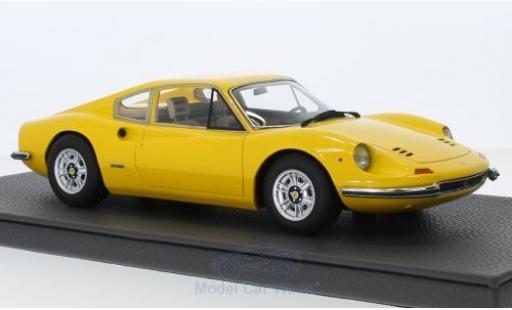 Ferrari Dino 1/18 Topmarques Collectibles 246 GT giallo modellino in miniatura
