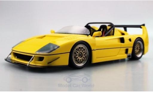 Ferrari F40 1/18 Topmarques Collectibles LM Beurlys Barchetta giallo modellino in miniatura