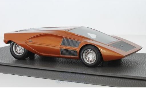 Lancia Stratos 1/18 Topmarques Collectibles Zero Concept metallico orange 1970 modellino in miniatura