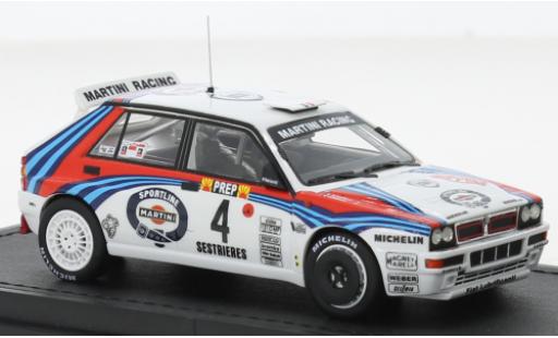 Lancia Delta 1/43 Topmarques Collectibles HF Integrale 16V No.4 Martini Racing Martini Rallye WM Rally Monte Carlo 1992 modellino in miniatura