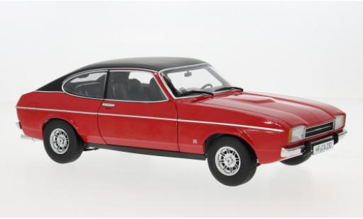 Ford Capri 1/18 Touring II Ghia 3.0 rot/schwarz 1974 1:18 modellino in miniatura