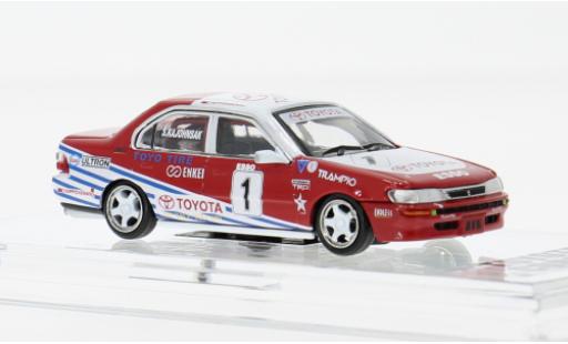 Toyota Corolla 1/64 BM Creations (AE100) Super Touring Championships South East Asia Touring Car Zone Challenge 1995 Totota Team Thailand Esso #1 K.Saksirivetkul 1:64 modellino in miniatura