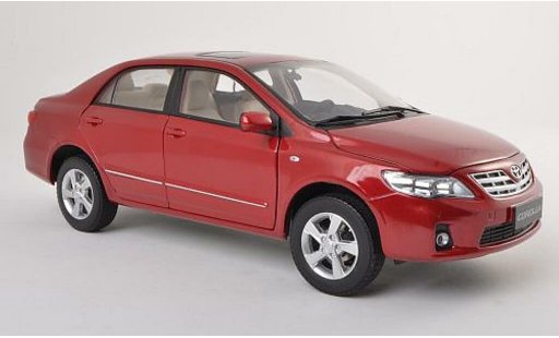 Toyota Corolla Base 1/18 Paudi rosso 2011 modellini auto