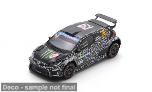Toyota Yaris 1/43 Spark GR Rally 2 Rally Monte Carlo 2025 #20 O.Solberg/E.Edmondson 1:43