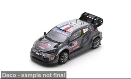 Toyota Yaris 1/43 Spark GR Rally1 Hybrid Rally Finnland 2024 #17 S.Ogier/V.Landais 1:43 modellino in miniatura