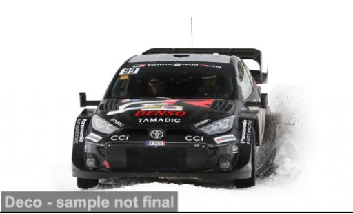 Toyota Yaris 1/43 IXO GR Rally1 Rallye Hivernal du D&eacute;voluy 2025 #99 O.Solberg/E.Edmondson 1:43 modellino in miniatura