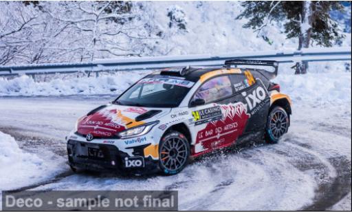 Toyota Yaris 1/43 IXO GR Rally2 Rallye Monte Carlo 2026 #34 E.Delecour/S.De Castelli 1:43 modellino in miniatura