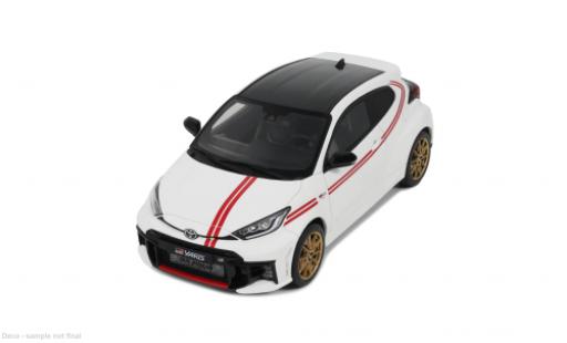 Toyota Yaris 1/18 Ottomobile GR TGR weiss/Dekor 2024 1:18 modellino in miniatura
