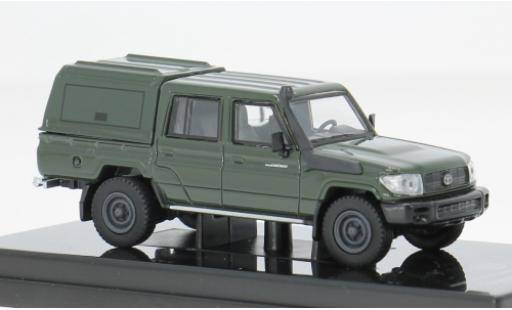 Modellini auto Toyota Land Cruiser Dbl Cab Pickup LC79 gr&Atilde;&frac14;n 2014 1/64 Para64