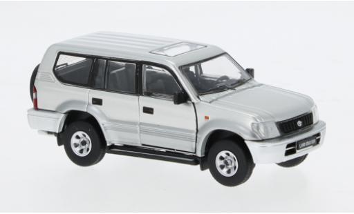 Toyota Land Cruiser 1/64 BM Creations L silber 1:64 modellino in miniatura